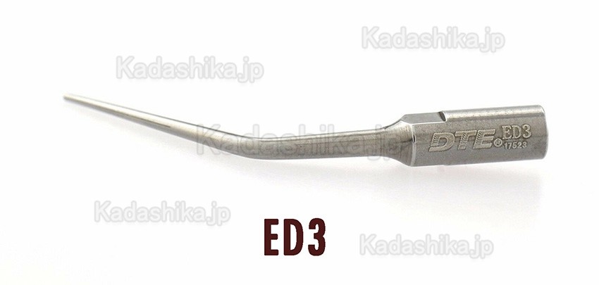 5本 Woodpecker DTE エンド用超音波スケーラーチップ ED1 ED2 ED3 (Satelec NSK対応)