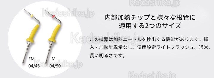 Denjoy iPack 歯科根管材料電気加熱注入器 +電熱式根管プラガ