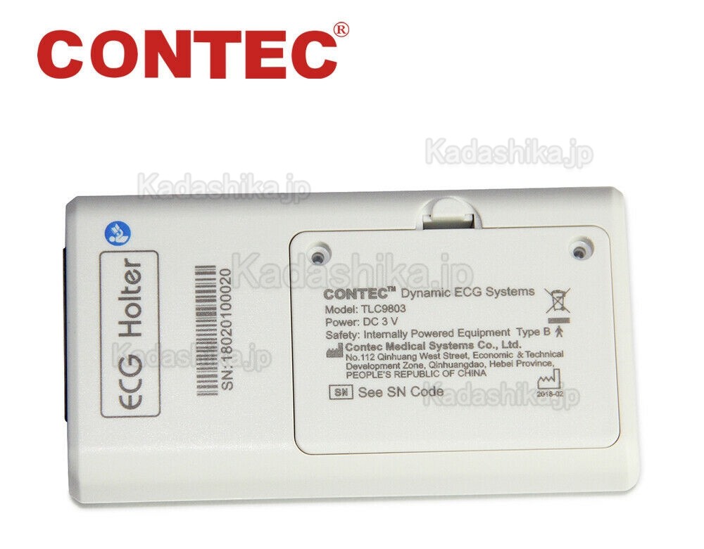 CONTEC TLC9803 家庭用 携帯型 心電計 12誘導EGC心電図